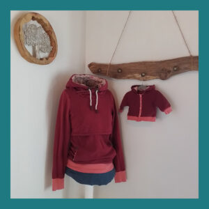 Still-Hoodie nach Wunsch handgemacht